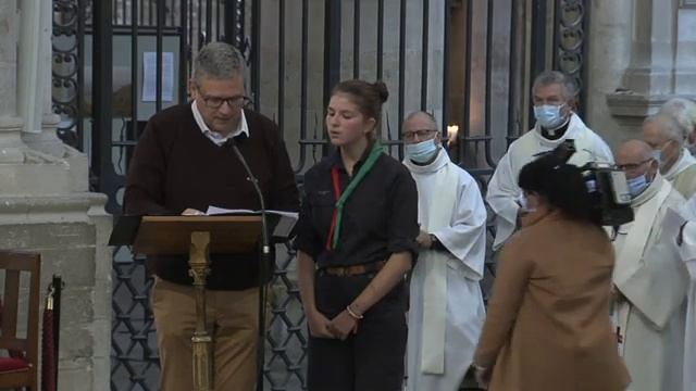 Ordinations diaconales en vue du sacerdoce de Gaël Catalano et d'Antoine Clément смотреть онлайн