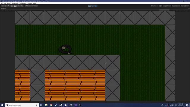Top Down Shooter - Early Prototype смотреть онлайн