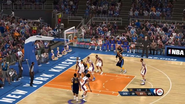 NBA Live 10 - Nuggets vs. Knicks - Highlights - RPCS3 with Parsec -@NBALiveSeriesCenter Co-Op смотреть онлайн