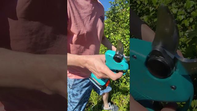 Аккумуляторный секатор CPS1803BL смотреть онлайн