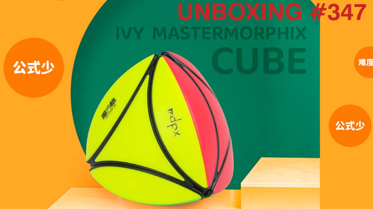 Unboxing №347 QiYi Ivy Mastermorphix Cube | Иви Мастерморфикс. Обзор смотреть онлайн