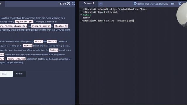 what is cherry-pick in git | KodeKloud task | смотреть онлайн