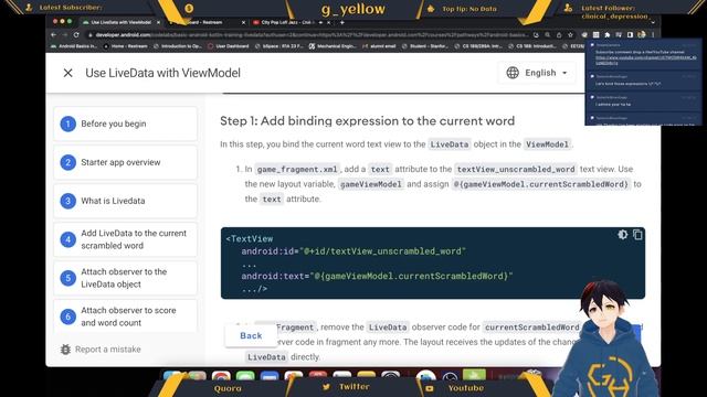 Android Basics in Kotlin | Use LiveData with ViewModel | Unit 3: Navigation | Pathway 3 | Part 2 смотреть онлайн
