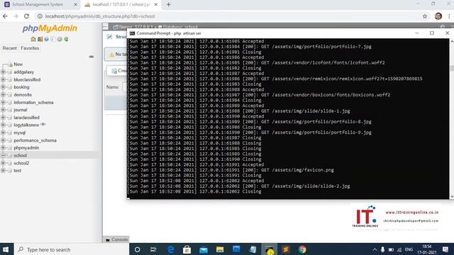 Laravel with project | DataMigration and Git setup | Laravel Project Part -15 Hindi смотреть онлайн