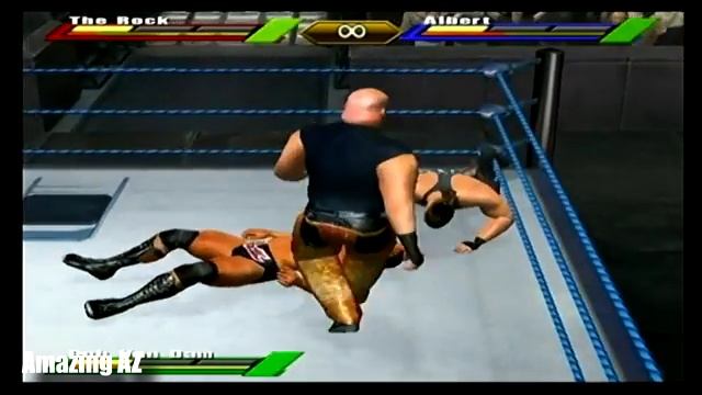WWE Wrestlemania X8 - Path of Champions Playthrough WWE Undisputed Championship (The Rock) смотреть онлайн
