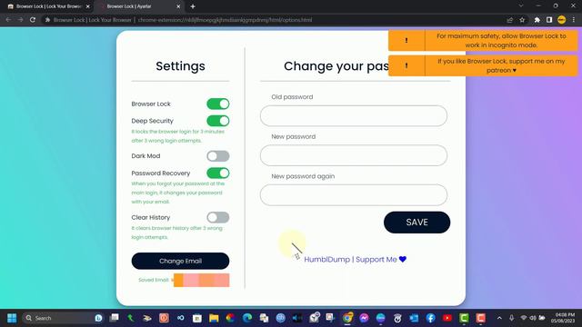 Browser Lock | Chrome, firefox, edge ......🔒 смотреть онлайн