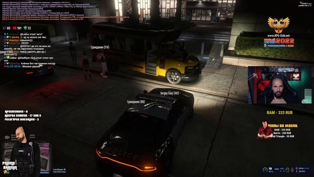 ?STREAM GTA 5 RP. [ДЕНЬ 302] ПАТРУЛЬНЫЙ КОП. смотреть онлайн