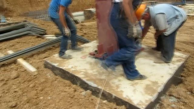 Монтаж металлических колонн смотреть онлайн