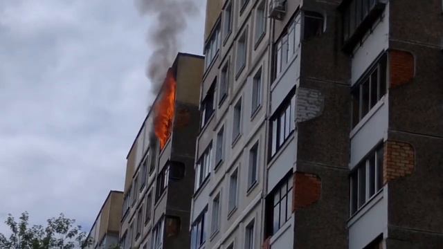 Пожар в Сухарево, 10 июля смотреть онлайн