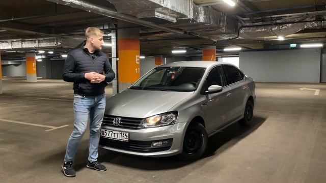VW Polo Sedan 80000 км 1.4 турбо на DSG смотреть онлайн