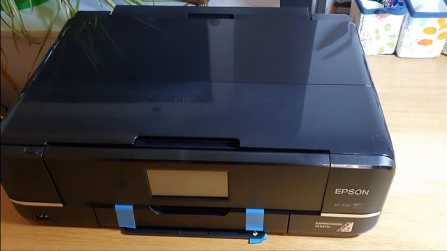 Unboxing of Photo Printer & Scanner EPSON Expression Photo XP-970 смотреть онлайн