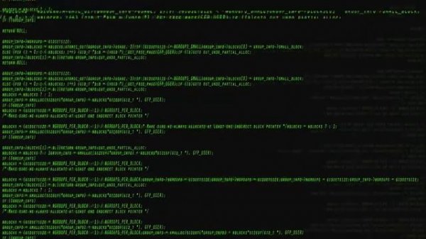 Green Hacker Screen (Экран Хакера) 1 ЧАС 60 FPS