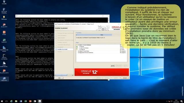 Installer Oracle 12c sur Windows смотреть онлайн