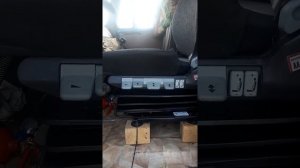 Установка пневмо сиденья Граммер  на Зил