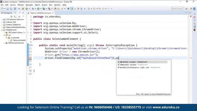 WebElement in Selenium | Web Elements & Element Locators | Selenium tutorial | Edureka Rewind смотреть онлайн