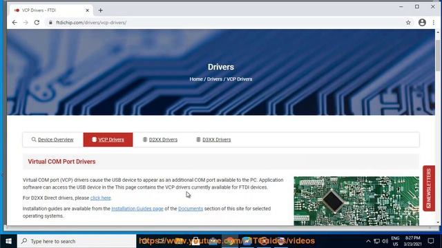 Download FT232R USB UART driver on Windows 10/8/7 (2023 Updated) смотреть онлайн