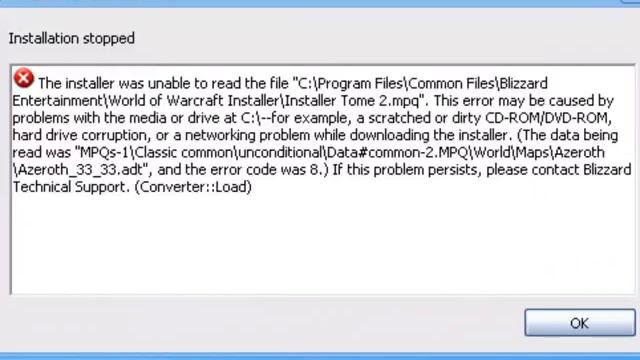 World Of Warcraft Error! [PLEASE LOOK] смотреть онлайн