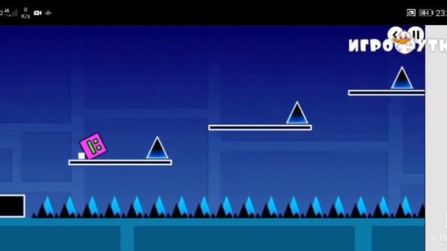 Игроутка #1. Аркады. Геометрия Даш смотреть онлайн