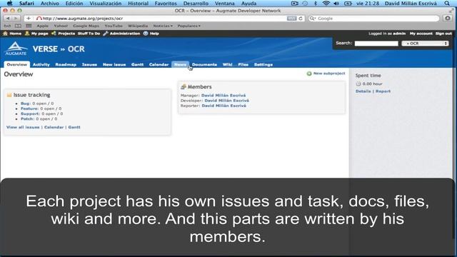 Tutorial 1. Augmate.org Project management смотреть онлайн