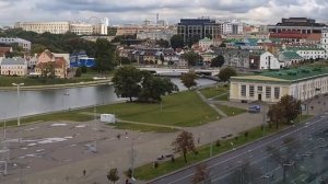 Мінск вэб камера онлайн цэнтр / Минск веб камера онлайн центр (Ускоренно)