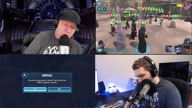 Star Wars: Galaxy Of Heroes - Clones VS Empire смотреть онлайн