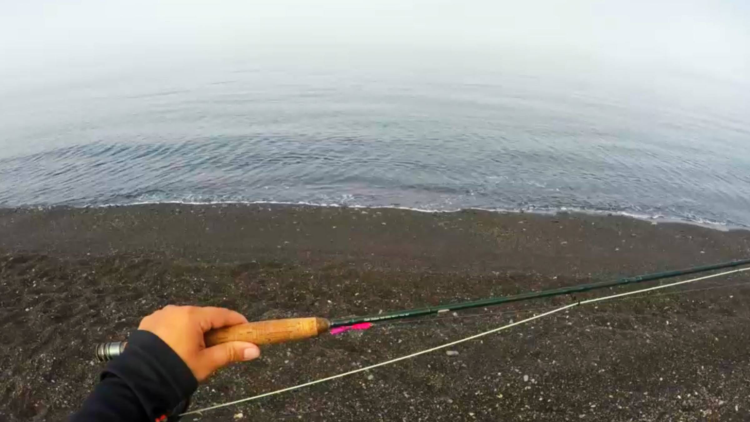 Сахалин с нахлыстом в море. Зарисовки наших друзей. Ловля горбуши. смотреть онлайн