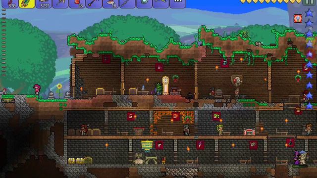 Террария.Фарм, ферм и ещё раз ферм. смотреть онлайн