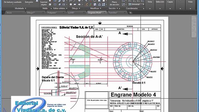 AutoCAD 2016 3D Tutorial en Español - Curso Completo : Diseño Industrial смотреть онлайн