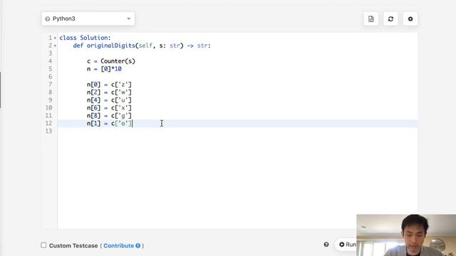 Leetcode - Reconstruct Original Digits from English (Python) смотреть онлайн