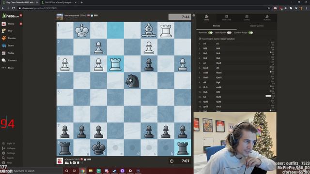 Bing bang bing chess XQC смотреть онлайн