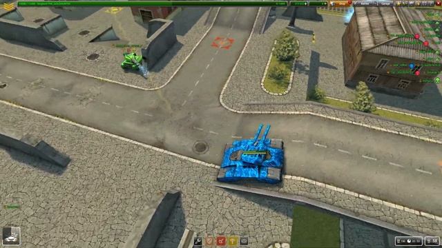 Tanki Online - 88 kills 0 deaths The Goldhunter смотреть онлайн