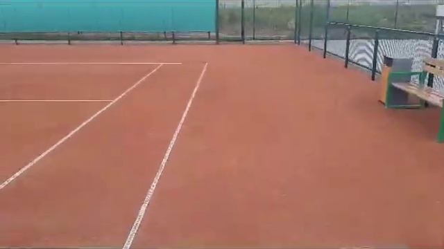 Екатеринбург. Теннисные корты для академии Гринвич. Специально для Универсиады. смотреть онлайн