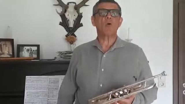 Besser Trompete spielen mit Helmut Dold - Übung Nr. 4 смотреть онлайн