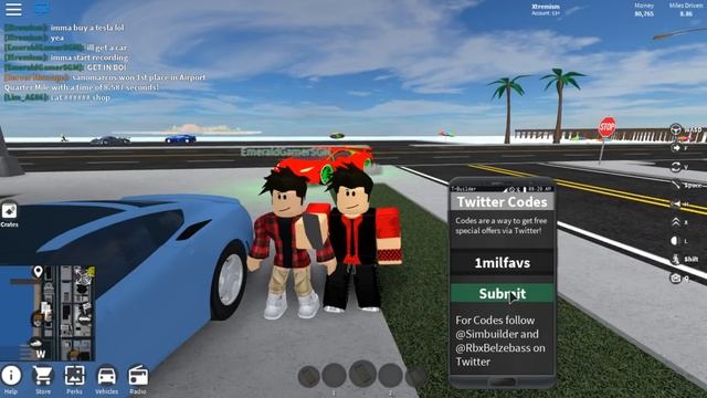 ALL UPDATE CODES (FREE MONEY) IN ROBLOX VEHICLE SIMULATOR смотреть онлайн