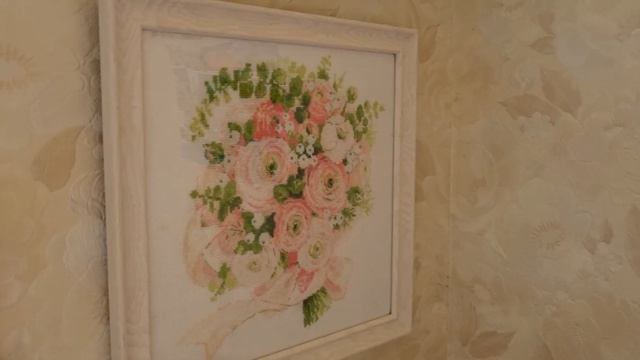 Вышитые работы. Dimensions, Riolis, Crystal Art.