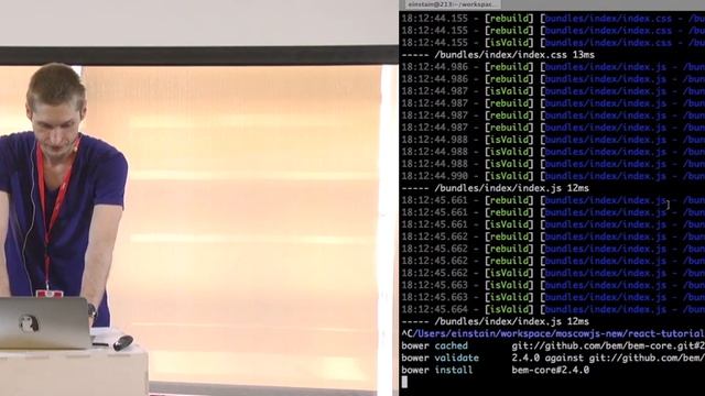 MoscowJS 14 — Реактивные интерфейсы с React.js и БЭМ: мастер класс — Слава Аристов. смотреть онлайн