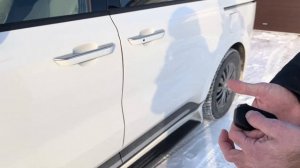 Запуск со штатного брелока Kia Carnival IV поколения