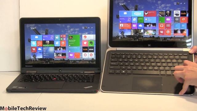 Lenovo ThinkPad Yoga vs. Dell XPS 12 Comparison Smackdown смотреть онлайн