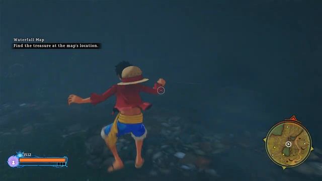 One Piece World Seeker - Waterfall Map - Find The Treasure Location Walkthrough смотреть онлайн