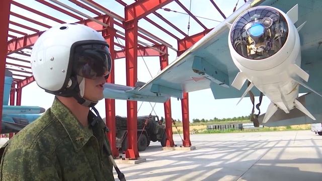 Украина. Боевая работа экипажей Су-34. смотреть онлайн