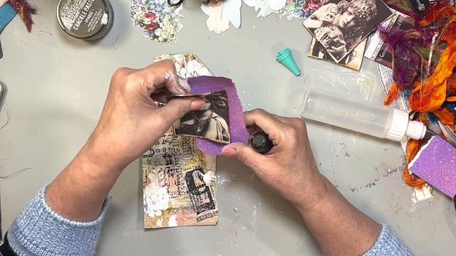 Tim Holtz •Tuesday/Part 2 Finish Boho Tags