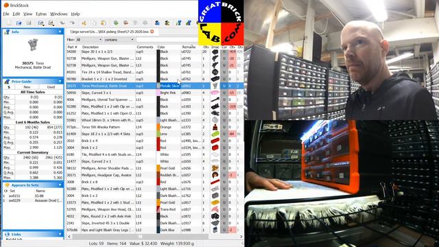 Great Brick Lab Live #10 / LIVE PABLO #15 / 7 Orders / Tips / Q&A on starting a new BrickLink Store смотреть онлайн