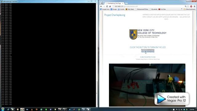 Charlieplexing with the RaspberryPi смотреть онлайн