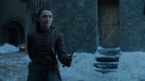 Игра Престолов. Арья Старк против Бриенны Тарт.