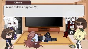 Undertale react to  S2 Ep 1  my au  bit short ; R
