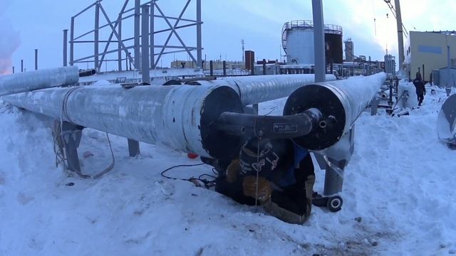 СВАРКА трубы, как состыковать трубу, самодельные струбцины для стыковки, это просто смотреть онлайн