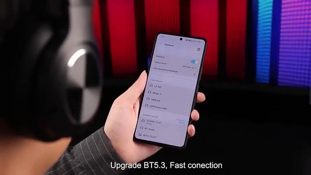 USAMS New YH21 Over-ear Earphones Bluetooth Headphones Headsets Gaming Sport Tws Wireless Headphone смотреть онлайн