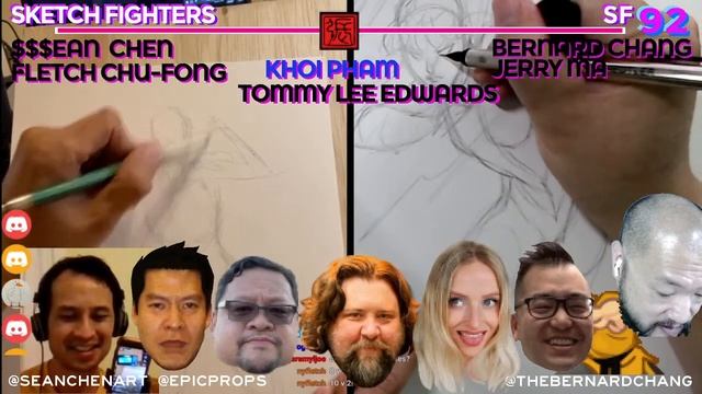 SKETCH FIGHTERS 93: VS KHOI PHAM : CHAMPIONSHIP SKETCH BATTLE смотреть онлайн