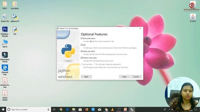 PY4: Python Programming |Tutorial | Installation of python | Path setting |How to run python progra смотреть онлайн