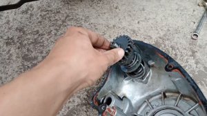 Замена пружины кикстартера на мотороллере Муровей